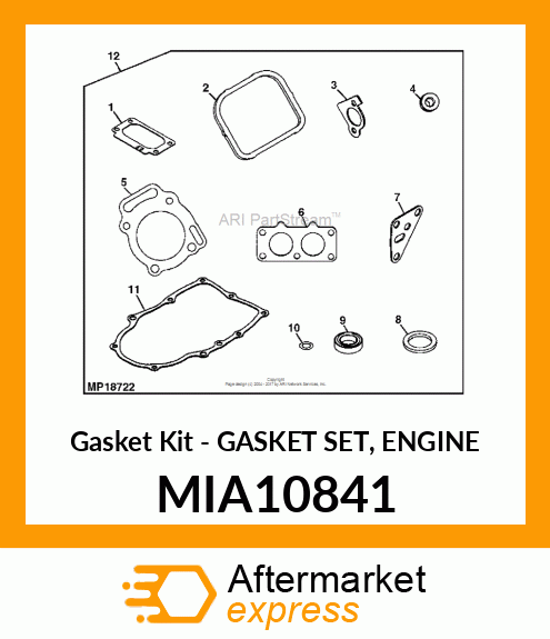 Gasket Kit MIA10841