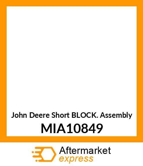 SHORT BLOCK MIA10849