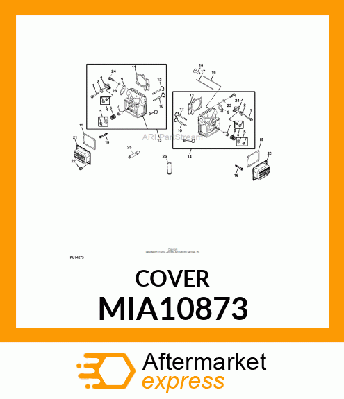 COVER, ROCKER ARM MIA10873