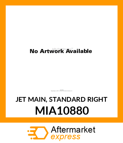 JET MAIN, STANDARD RIGHT MIA10880