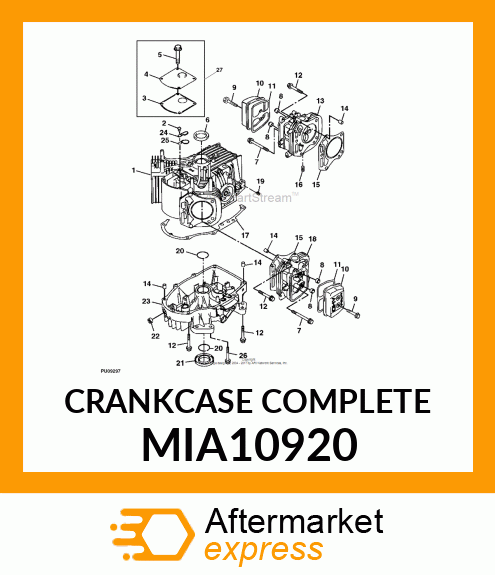 CRANKCASE MIA10920