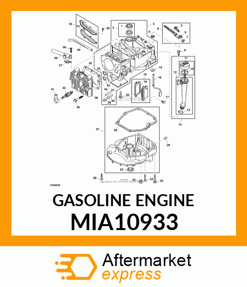 GASOLINE ENGINE MIA10933