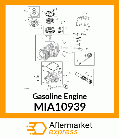 Gasoline Engine MIA10939