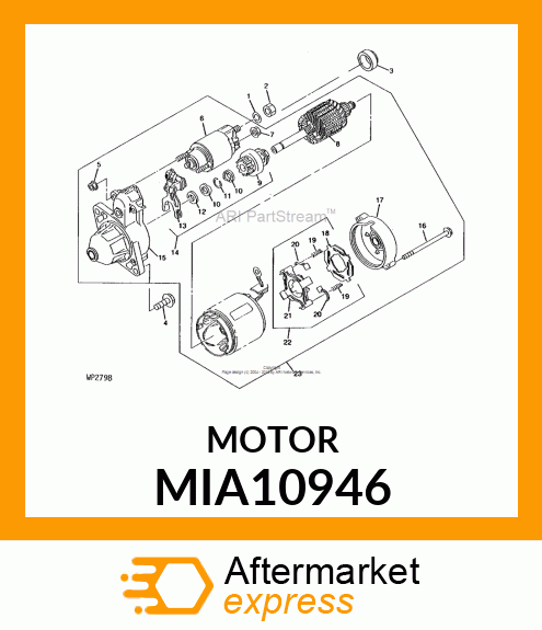 STARTER, ELECTRIC MIA10946