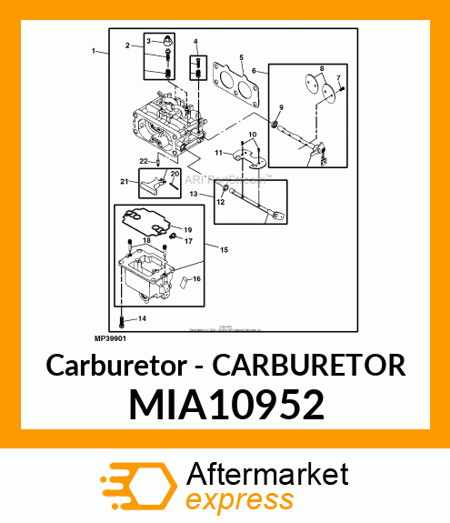 Carburetor MIA10952