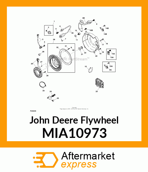 FLYWHEEL ASSEMBLY MIA10973