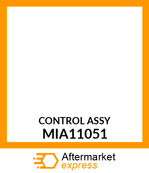 CONTROL ASSY MIA11051