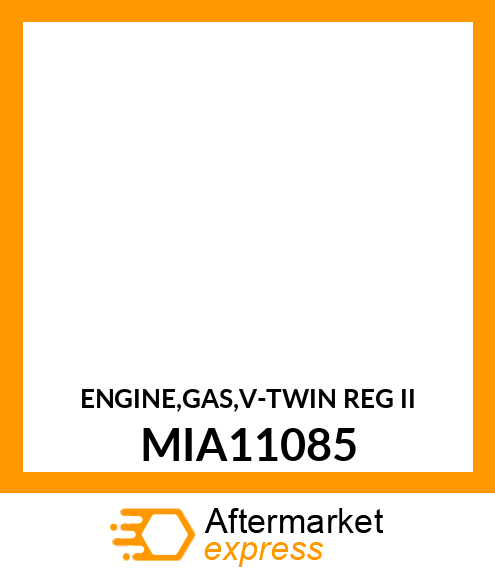 ENGINE,GAS,V MIA11085