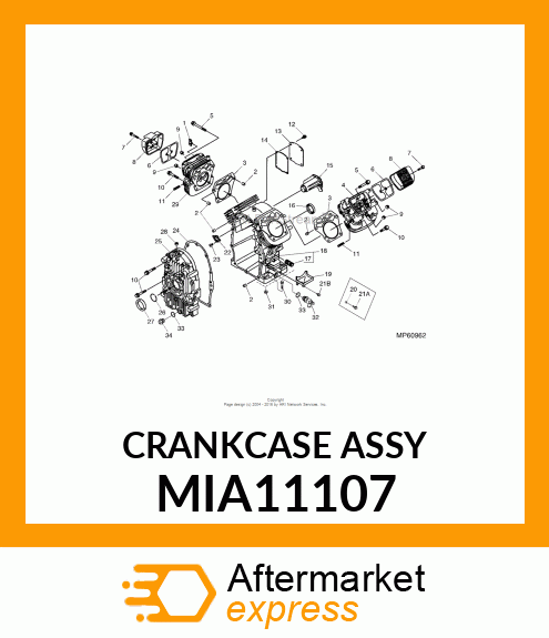 CRANKCASE ASSY MIA11107