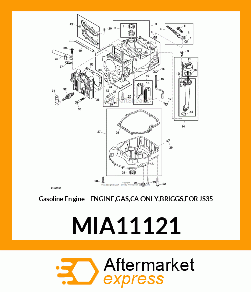 Gasoline Engine MIA11121