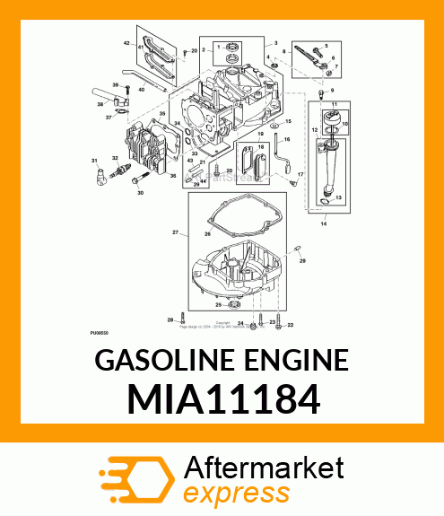 GASOLINE ENGINE MIA11184