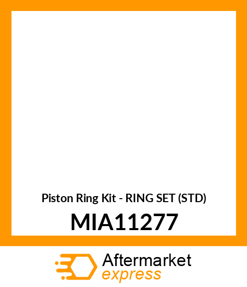 Piston Ring Kit - RING SET (STD) MIA11277