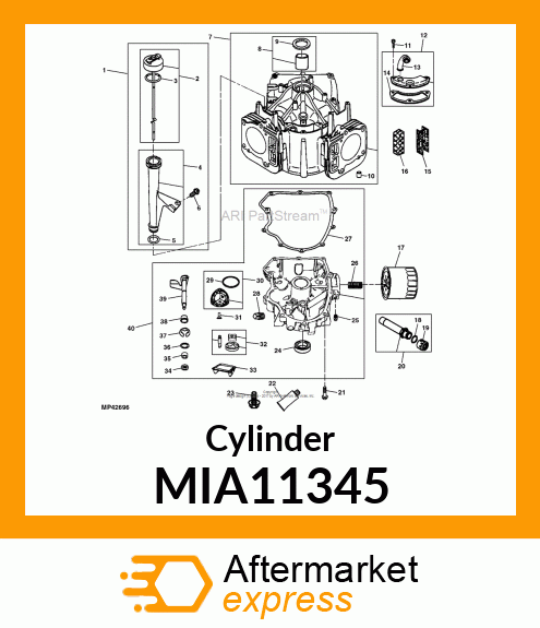 Cylinder MIA11345