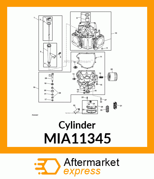 Cylinder MIA11345