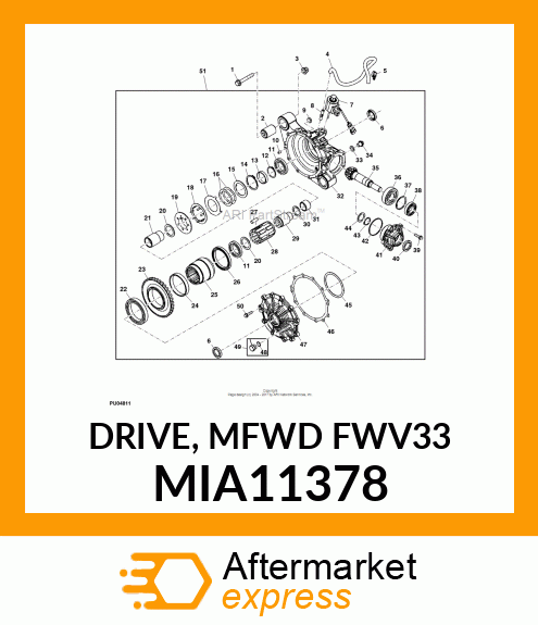 DRIVE, MFWD FWV33 MIA11378