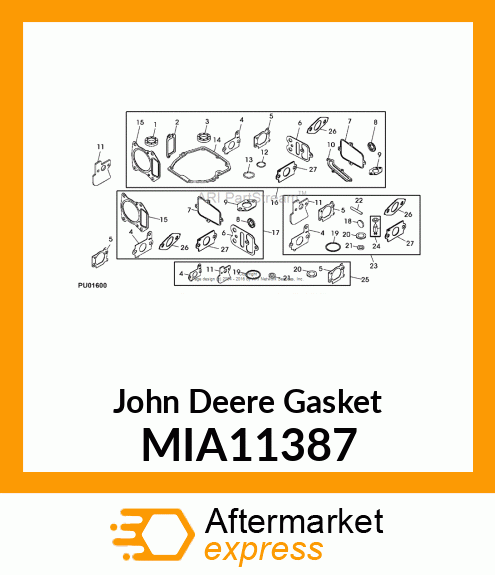 GASKET MIA11387