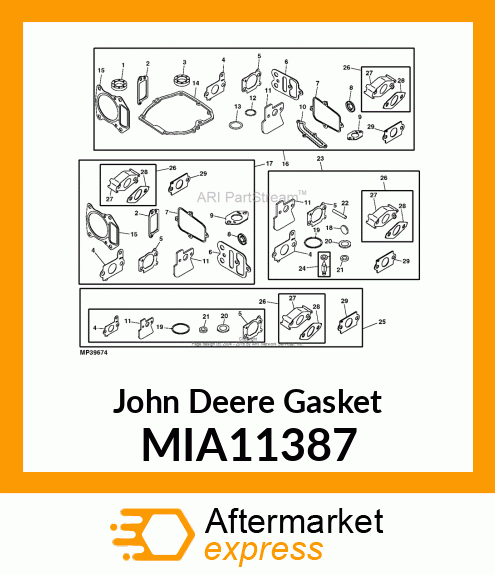 GASKET MIA11387