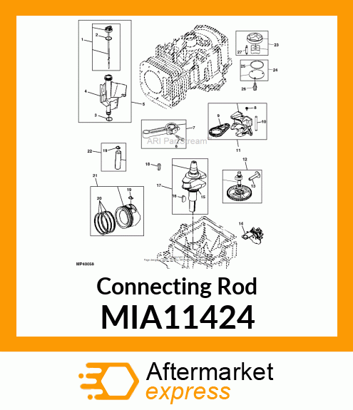 Connecting Rod MIA11424