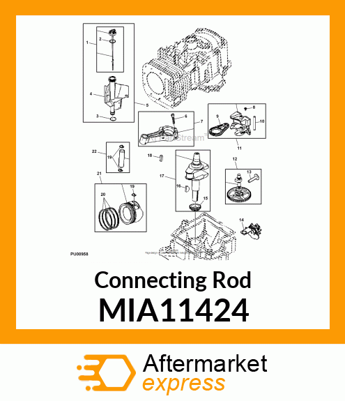 Connecting Rod MIA11424