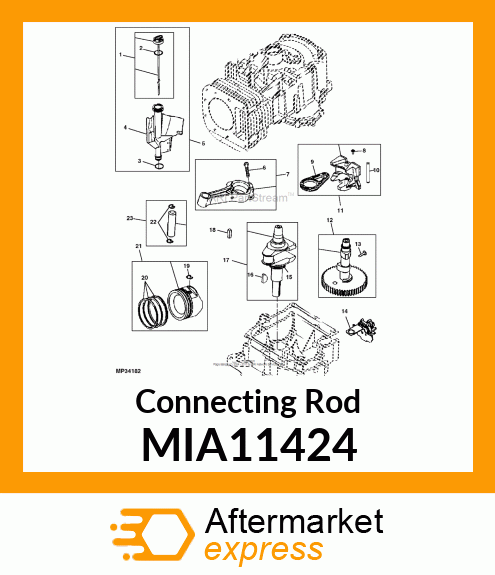 Connecting Rod MIA11424