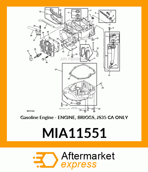 Gasoline Engine MIA11551