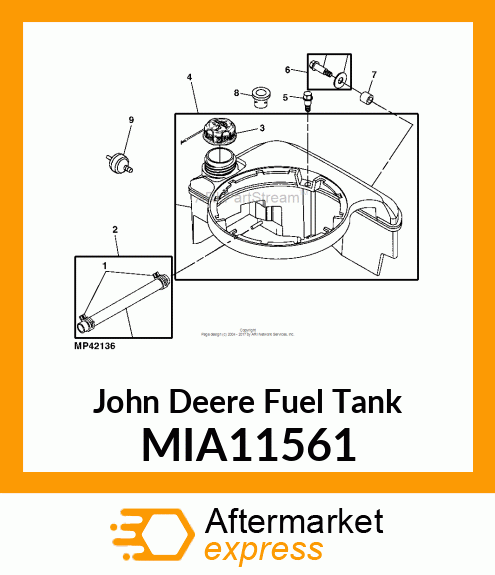 TANK,FUEL MIA11561