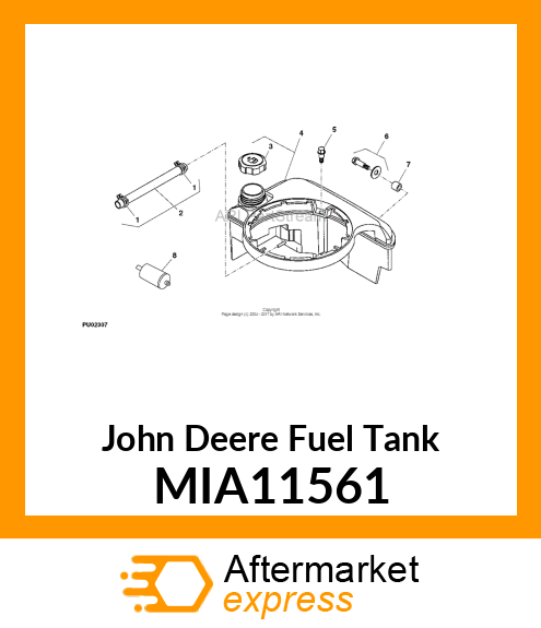 TANK,FUEL MIA11561