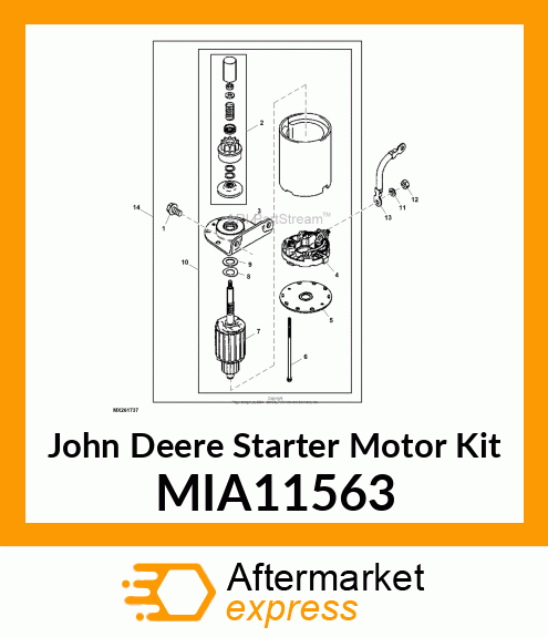 KIT, STARTER MIA11563