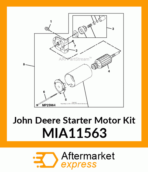 KIT, STARTER MIA11563