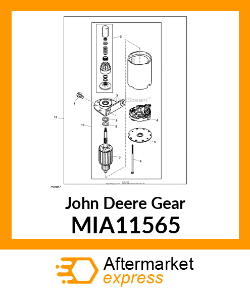 GEAR ASSY MIA11565