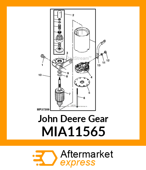 GEAR ASSY MIA11565