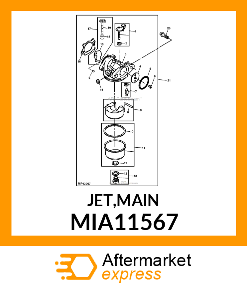 JET,MAIN MIA11567