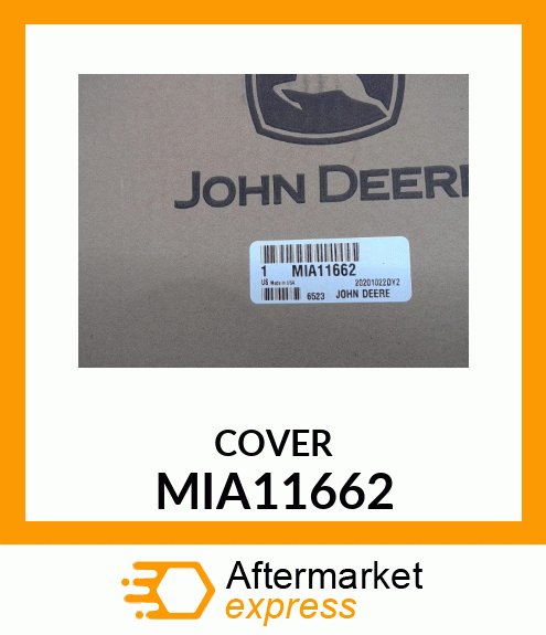 COVER, COVER ASSY, M 44, B amp; S, TWI MIA11662