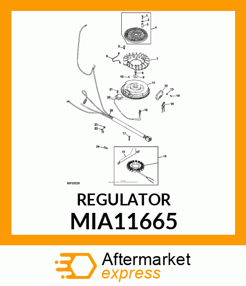 REGULATOR MIA11665