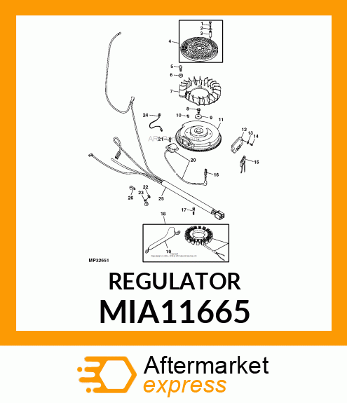 REGULATOR MIA11665