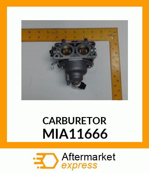 CARBURETOR, TAMPER PROOF CARBURETOR MIA11666