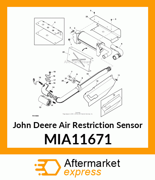 SENSOR, OXYGEN MIA11671