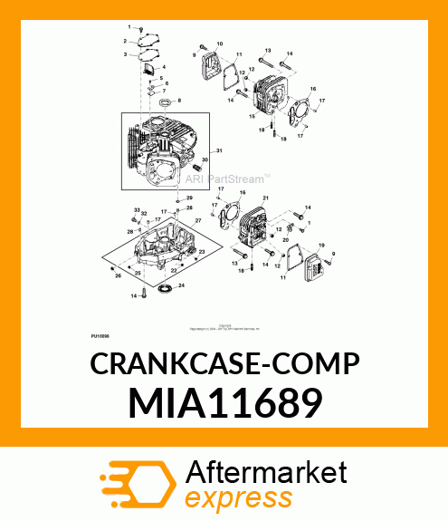 CRANKCASE MIA11689