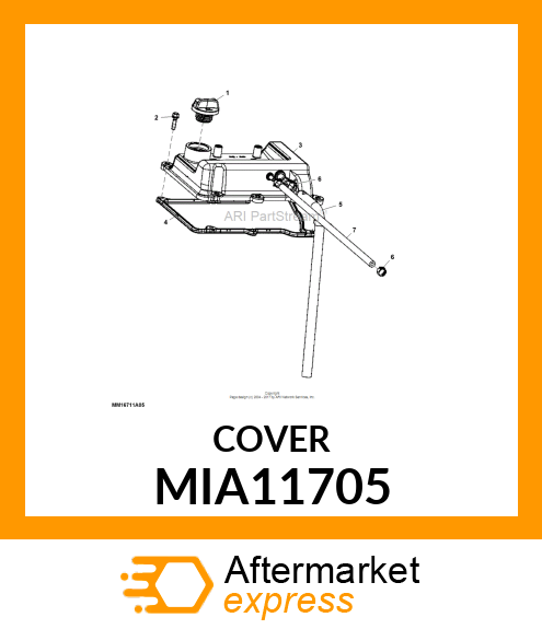 COVER, OILING PORT MIA11705