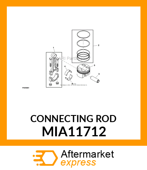 CONNECTING ROD MIA11712