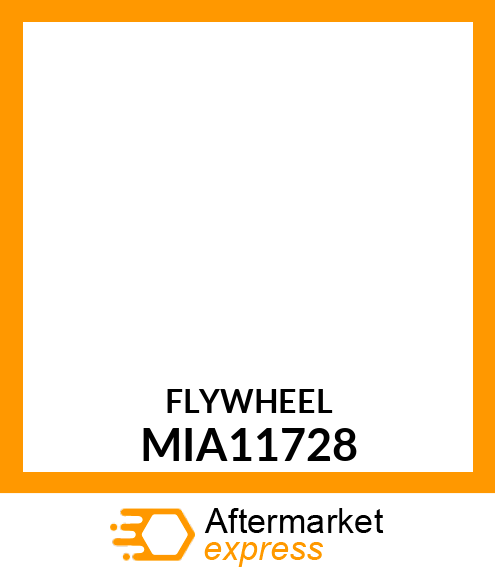 FLYWHEEL MIA11728