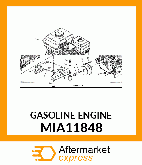 GASOLINE ENGINE MIA11848