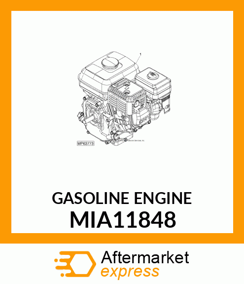 GASOLINE ENGINE MIA11848