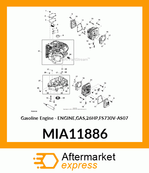 Gasoline Engine MIA11886