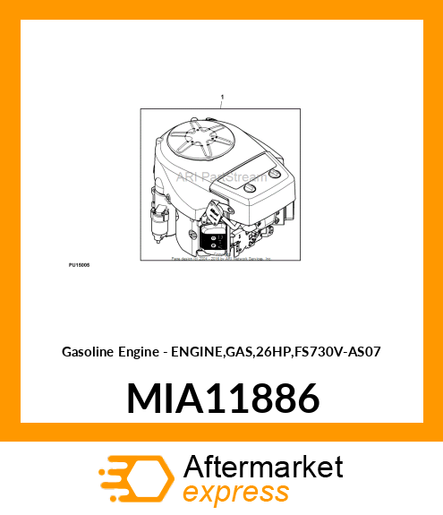 Gasoline Engine MIA11886