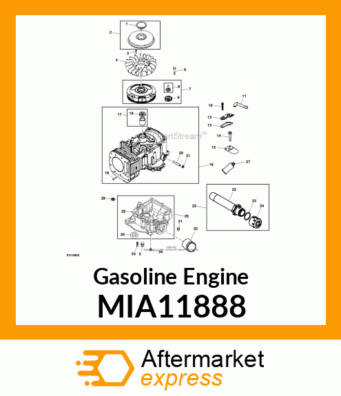 Gasoline Engine MIA11888