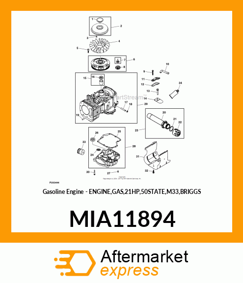 Gasoline Engine MIA11894