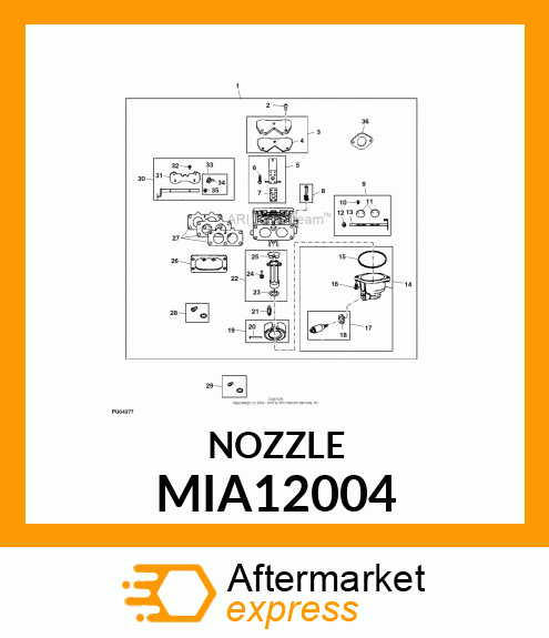 NOZZLE MIA12004