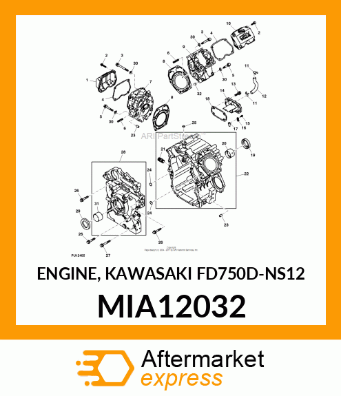 Gasoline Engine MIA12032