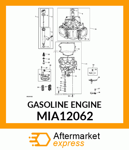 GASOLINE ENGINE MIA12062